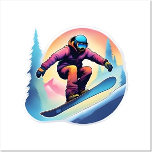 snowboarding Posters and Art